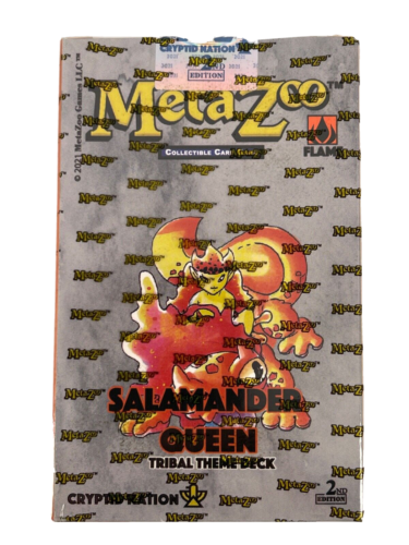 MetaZoo Cryptid Nation Tribal Theme Deck (Pukwudgie Chieftain) - 2nd Edition Trading Card Game